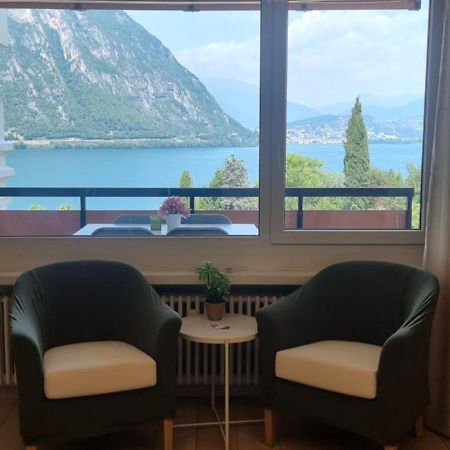 Bianca Apartment Bissone Eksteriør billede